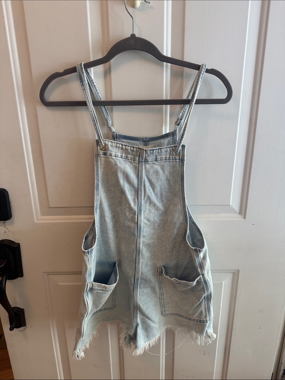 aerie Denim Overall